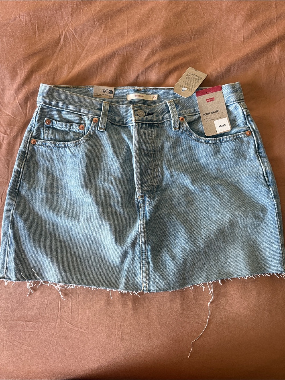 NWT! Levi's Denim Icon Skirt